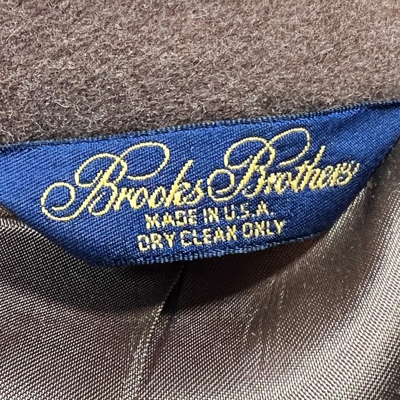 Brooks Brothers 100% Camel Hair Sport Coat Blazer 43L Tan Timeless Old Money Vtg - Picture 9 of 10